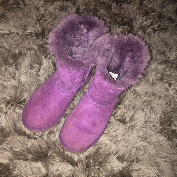 Purple bailey bow uggs - Picture 3 of 7